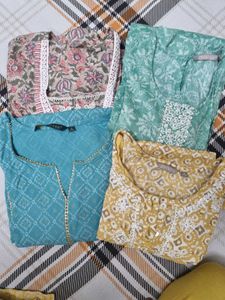 Kurta Set - Colorful Prints