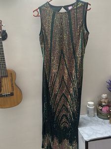 Sequin Maxi Dress