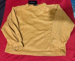 Wool Super Soft Warm Crop Top