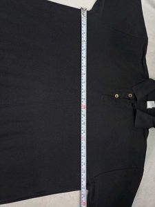44 Size Black T-shirt