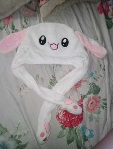 Cute Movable Bunny Ears Headwear