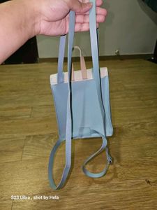 Powder BLUE , Chic Backpack