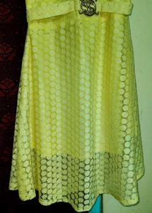 Yellow Lace Dress