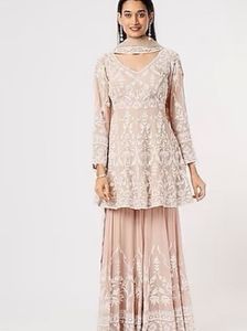 KTT Bestseller | Premium Embroidered Peplum Sharar