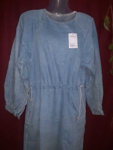 Denim Middie Dress