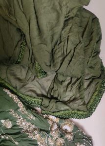 Green Embroidered Kurta Set