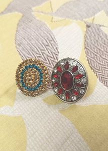 Statement Rings - Set of 2