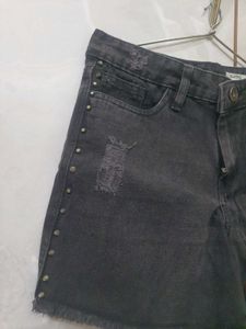 Zudio Black Shorts