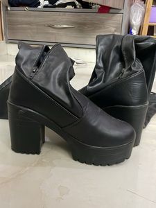 Black Platform Boots