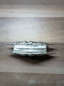 Silverplated Ornate Letter Holder