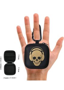 Mini Earphone Case Pure Leather