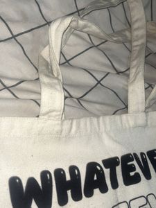 Cartoon Print Tote Bag