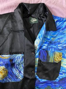 Van Gogh Button Up