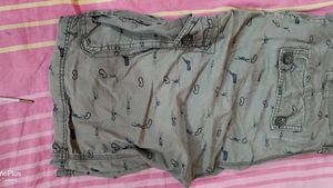 Patterned Cargo Shorts