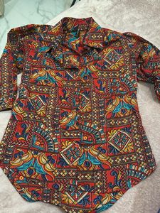 Printed Women's Top size