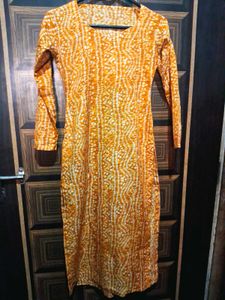 Rajsthani Print  Kurta With Freebie 🎁