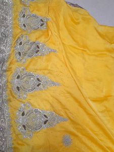 Work Saree With Stitched Blouse