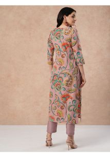 Floral Print Kurta Set