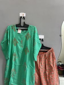 Green Kurta Set (3xl)