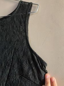 Ajio Black Dress
