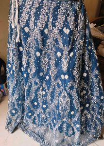 Elegant Blue Lehenga Choli