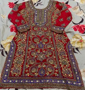 Bridal Dabka Suit