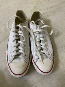 White Converse Shoes
