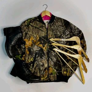 Camo Bomber Jacket
