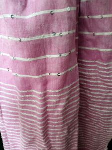 Princess Pink Stripe Sequence Stole