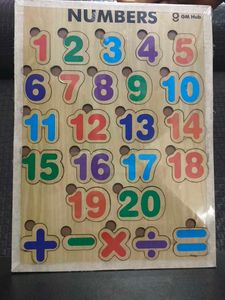 Educational Number Puzzle Board