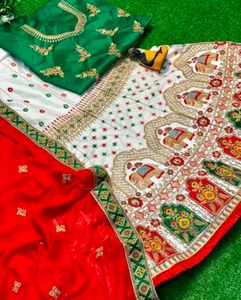 Pink Embroidered Lehenga Choli