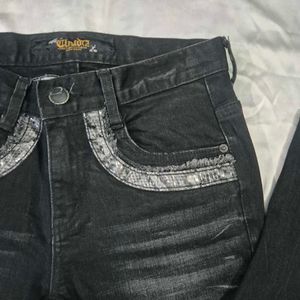 Low Waist Goth / Vintage /Y2K Denim Jeans