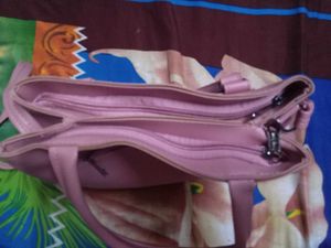 Pink Colour New Hand Bag