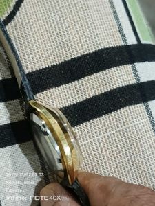 Vintage Gold Tone Automatic Watch