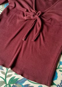 SKIN FIT RIBBED CROP TOP