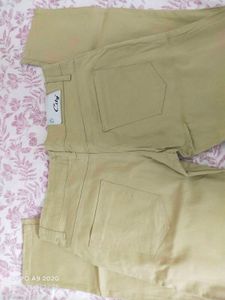 Khaki Casual Pants
