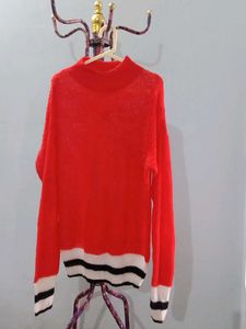 Red sweater