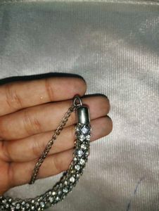 Sparkling Silver Necklace