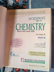 Chemistry Class XI Books Part 1&amp;2