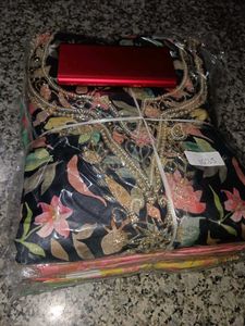 Floral Embroidered Unstitched Suit