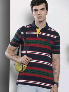 LEE COOPER Striped Polo T-Shirt