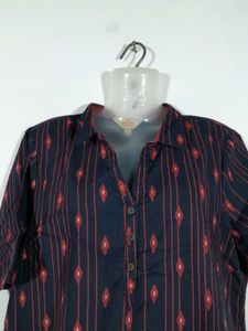 Black Printed Pathani Style Kurta Set For Women&#39;s