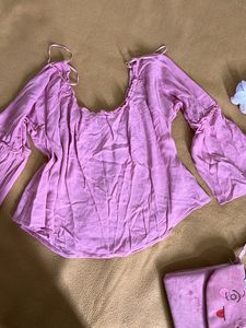 Pink Y2K Top