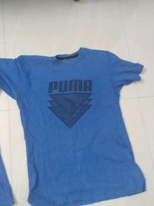 2 Blue T-shirts For Casual Wear And Active We