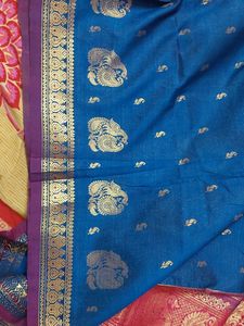 Good Condition Pure Kanjivaram Saree For Sale