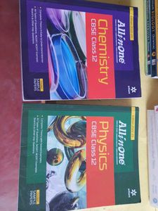ALL IN ONE CLASS 12TH PHYSICS AND CHEMISTRY