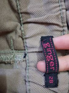 light olive jeans