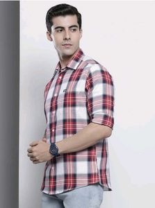Men's Plaid Casual Shirt