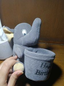Happy Birthday Elephant Toy