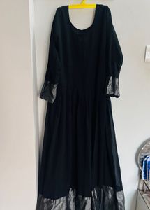 Elegant Black Anarkali